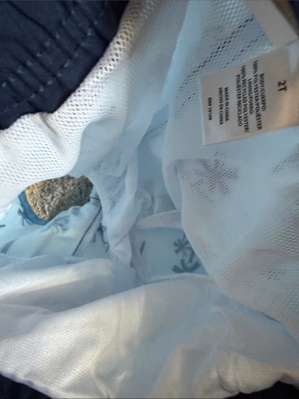 NWT Boys Bluey Swim Trunks with Lining size 2T